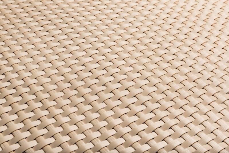 Rattan Art Balkonsichtschutz Polyrattan - Beige 1m x 3m von Rattan Art
