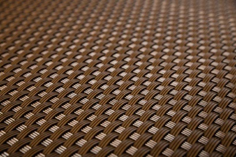 Rattan Art Balkonsichtschutz Polyrattan - Braun 0,9m x 3m von Rattan Art