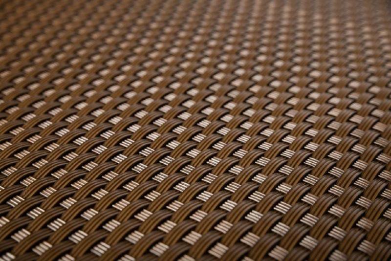 Rattan Art Balkonsichtschutz Polyrattan - Braun 1m x 3m von Rattan Art