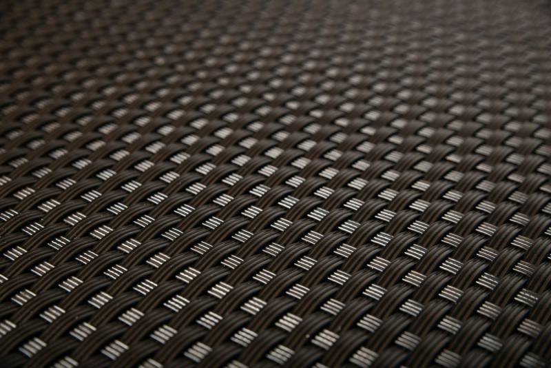 Rattan Art Balkonsichtschutz Polyrattan - Dunkelbraun 0,9m x 3m von Rattan Art