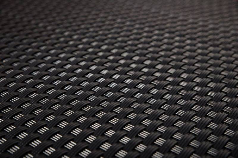 Rattan Art Balkonsichtschutz Polyrattan - Schwarz 1m x 3m von Rattan Art