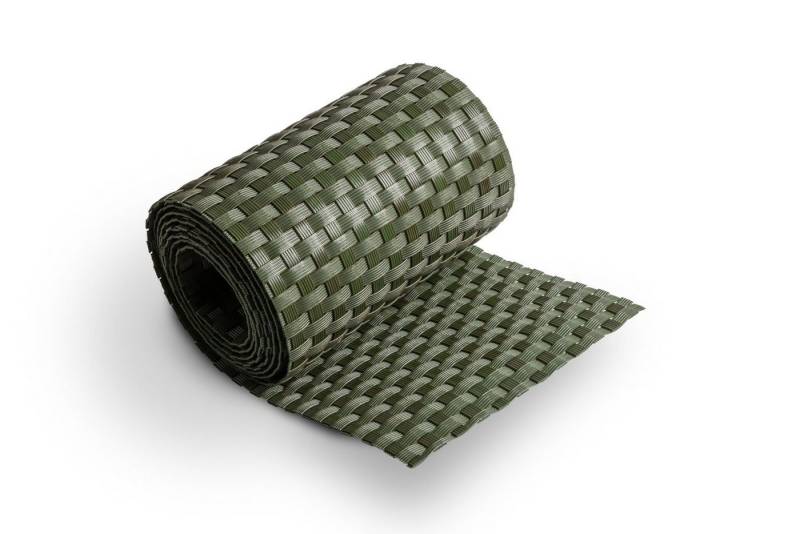 Rattan Art Sichtschutzstreifen Polyrattan - Grün von Rattan Art