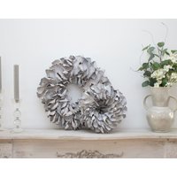 Naturkranz Aus Gefärbten Palmblättern Grau Mit Aufhängevorrichtung Tischkranz Türkranz Dekokranz Wandkranz Naturkranz Aus Gefärbten Palmblättern Grau Mit Aufhängevorrichtung Tischkranz Türkranz Dekokranz Wandkranz von RattanVonMarina