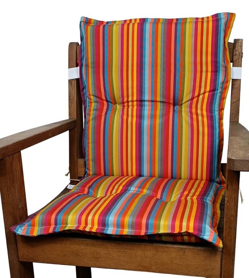 Rattani Hochlehnerauflage Auflage Kissen Polster Karina Niedriglehner Gr. 100 x 50 cm Fb. Caribe, Material Caribe Outdoor Acrylic Dralon von Rattani