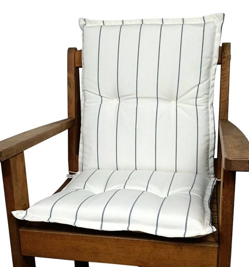 Rattani Hochlehnerauflage Auflage Kissen Polster Karina Niedriglehner Gr. 100 x 50 cm Fb. Caribe, Material Caribe Outdoor Acrylic Dralon von Rattani