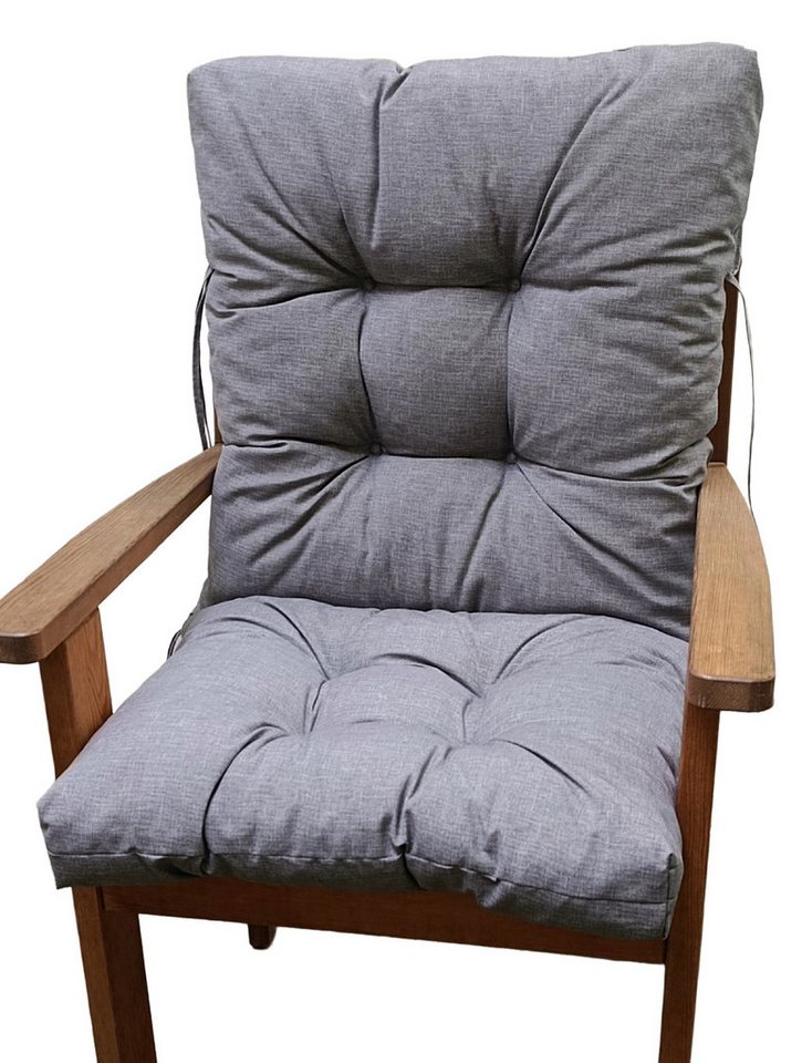 Rattani Hochlehnerauflage Polster Kissen Niedriglehner Auflage Sylvi Gr. 105 x 50 cm dunkelgrau, Hochwertige Verarbeitung, extra dicke Füllung . Rattani Hochlehnerauflage Polster Kissen Niedriglehner Auflage Sylvi Gr. 105 x 50 cm dunkelgrau, Hochwertige Verarbeitung, extra dicke Füllung . von Rattani