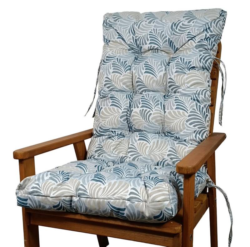 Rattani Hochlehnerauflage Polster Kissen für Gartenstuhl Hochlehner Auflage Sylva 120 x 50 cm, Material im Design CALIFORNIA DREAM . Rattani Hochlehnerauflage Polster Kissen für Gartenstuhl Hochlehner Auflage Sylva 120 x 50 cm, Material im Design CALIFORNIA DREAM . von Rattani