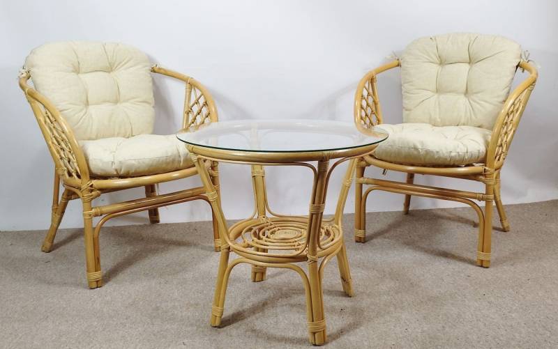 Rattani Rattanstuhl Rattansessel Rattangarnitur Rattangruppe Bahama honig Rattani Rattanstuhl Rattansessel Rattangarnitur Rattangruppe Bahama honig von Rattani