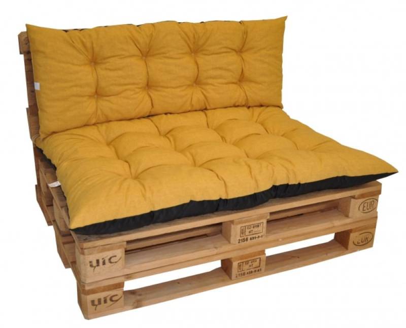 Rattani Sitzkissen Palettenkissen Kissen für Europalette Set 2tlg. S+R, Palettenkissen Modellserie Basic Rattani Sitzkissen Palettenkissen Kissen für Europalette Set 2tlg. S+R, Palettenkissen Modellserie Basic von Rattani