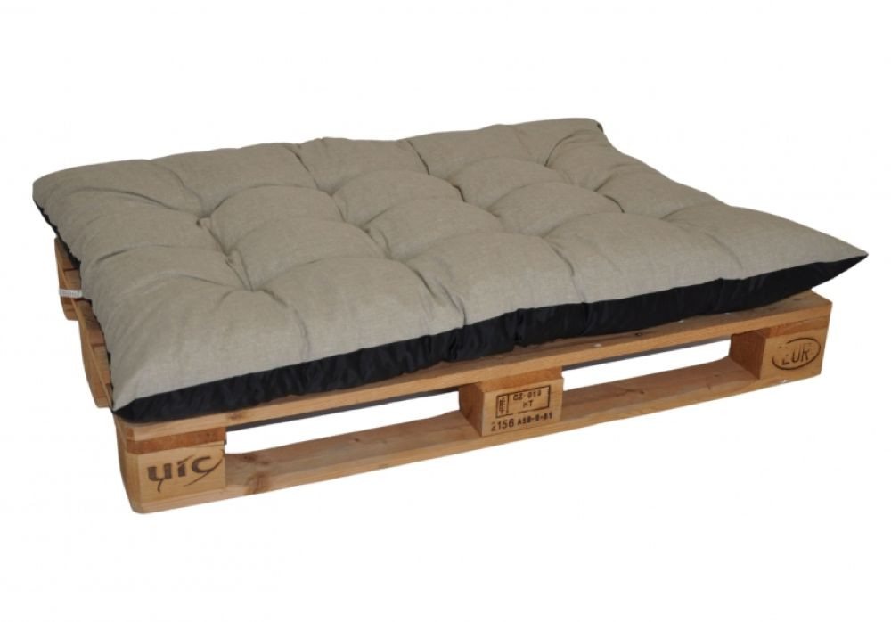 Rattani Sitzkissen Palettenkissen Kissen für Europalette Sitzkissen 120x80 cm, Palettenkissen Modellserie Basic von Rattani