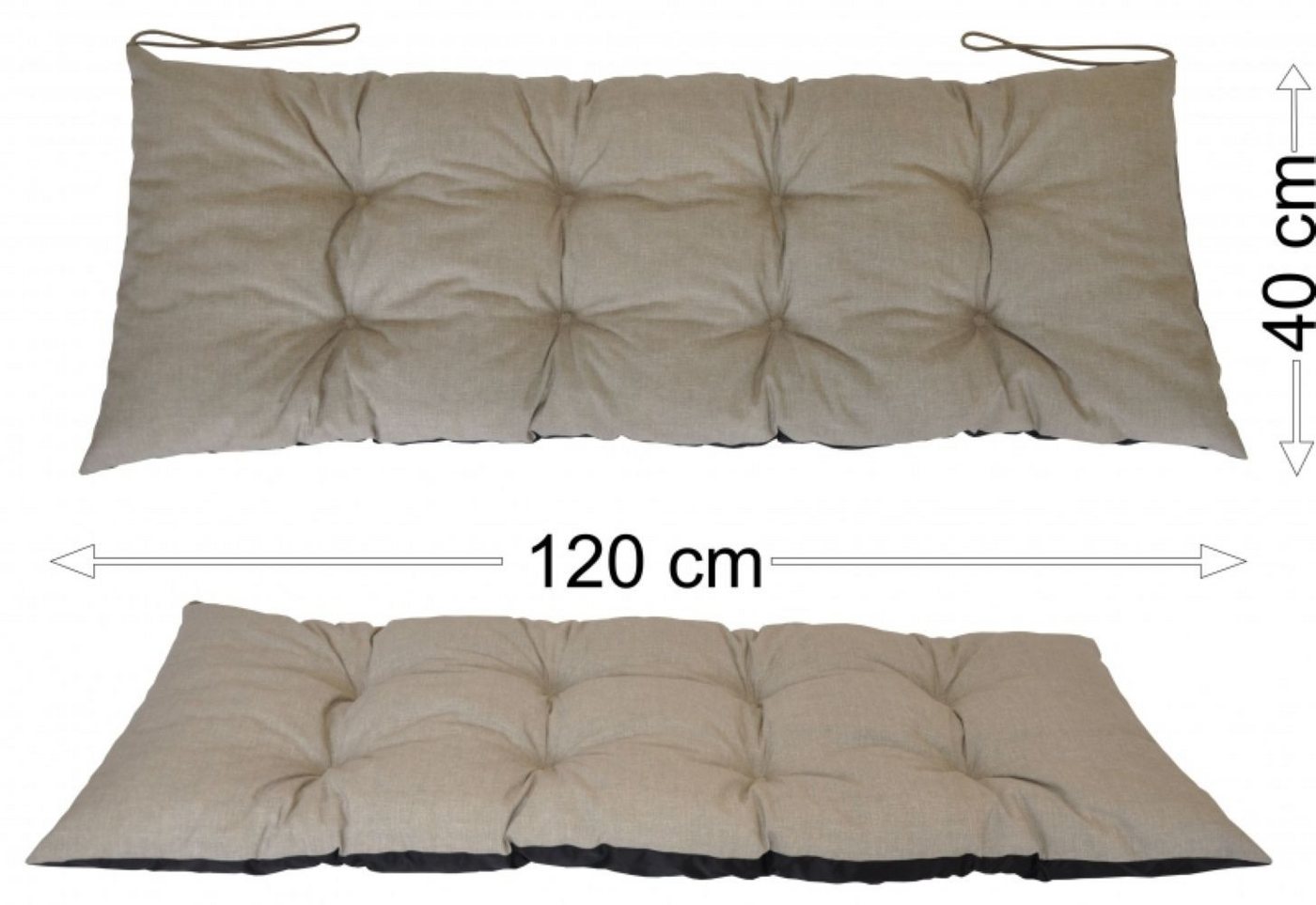 Rattani Sitzkissen Polster Kissen für Gartenbank Gartenmöbel 120 x 40 cm, Unterseite Wasserabweisend . Oberseite in vielen Farben . Rattani Sitzkissen Polster Kissen für Gartenbank Gartenmöbel 120 x 40 cm, Unterseite Wasserabweisend . Oberseite in vielen Farben . von Rattani
