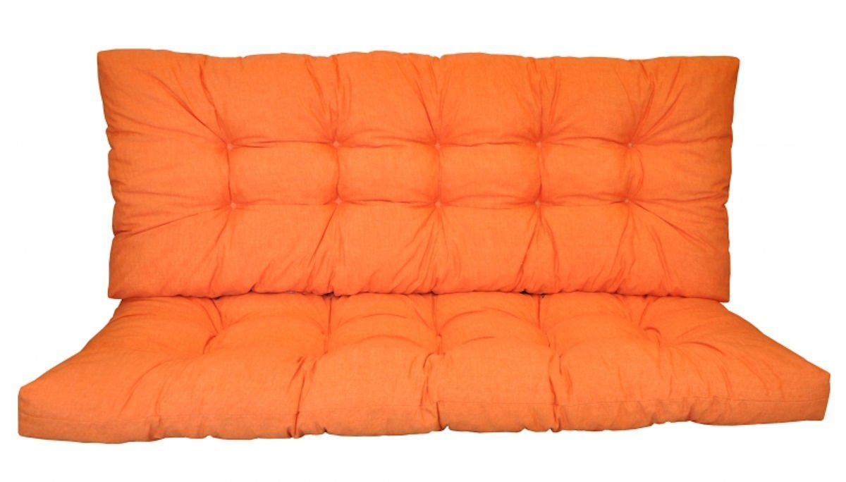 Rattani Sitzkissen Polster Kissen für Hollywoodschaukel 5 Größen orange von Rattani
