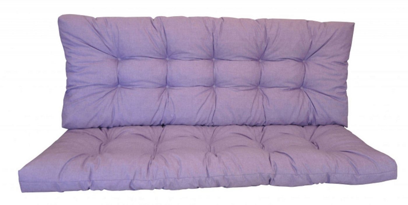 Rattani Sitzkissen Polster Kissen für Hollywoodschaukel 5 Größen violett von Rattani