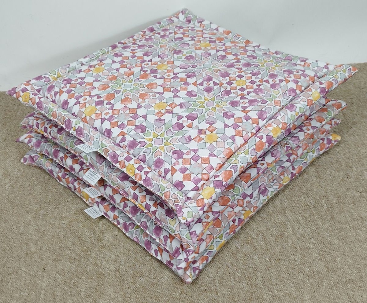 Rattani Sitzkissen Sitzkissen Stuhlkissen Maja 50 x 50 cm Rattani Sitzkissen Sitzkissen Stuhlkissen Maja 50 x 50 cm von Rattani