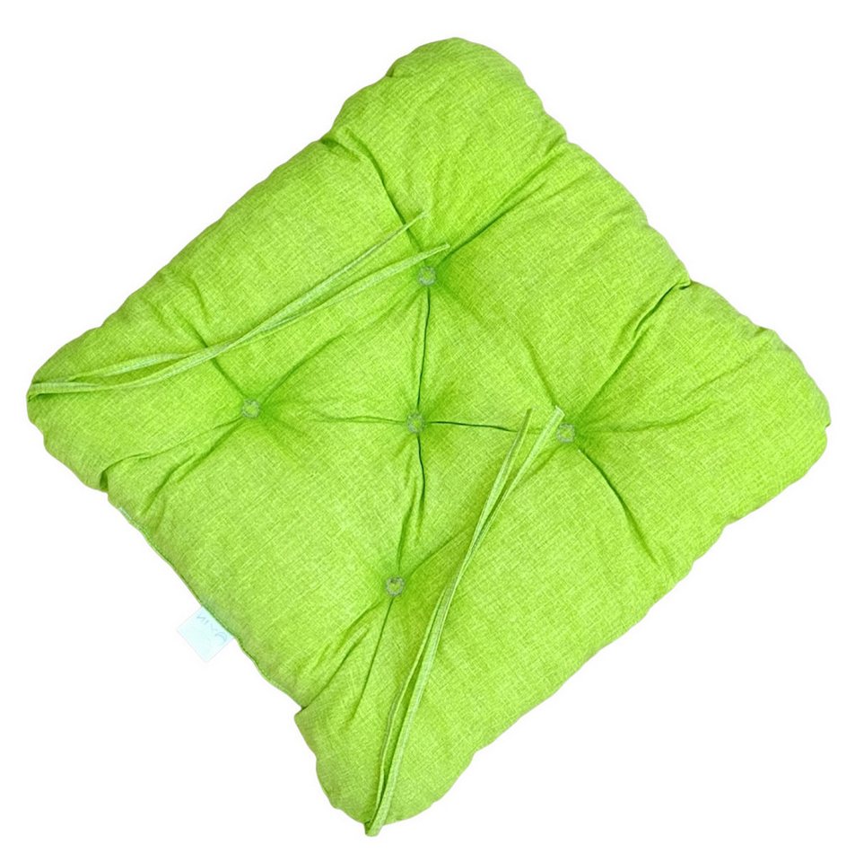 Rattani Sitzkissen Stuhlkissen Sitzkissen Klara 40 x 40 x 8 cm Stoff Uni LIving, Stuhlkissen in 14 verschiedenen fröhlichen Farben . Rattani Sitzkissen Stuhlkissen Sitzkissen Klara 40 x 40 x 8 cm Stoff Uni LIving, Stuhlkissen in 14 verschiedenen fröhlichen Farben . von Rattani