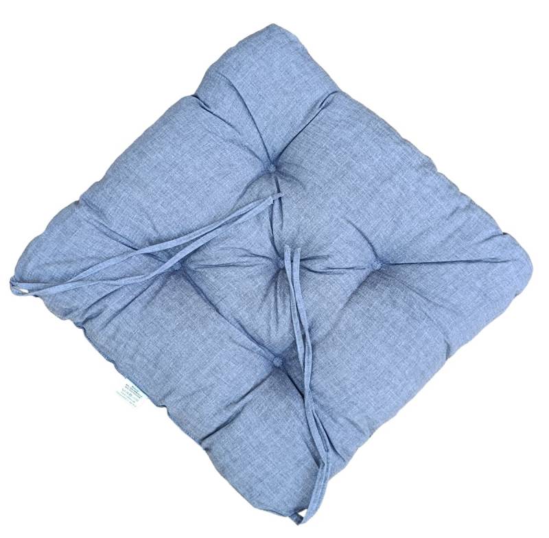 Rattani Sitzkissen Stuhlkissen Sitzkissen Klara 40 x 40 x 8 cm Stoff Uni LIving, Stuhlkissen in 14 verschiedenen fröhlichen Farben . von Rattani