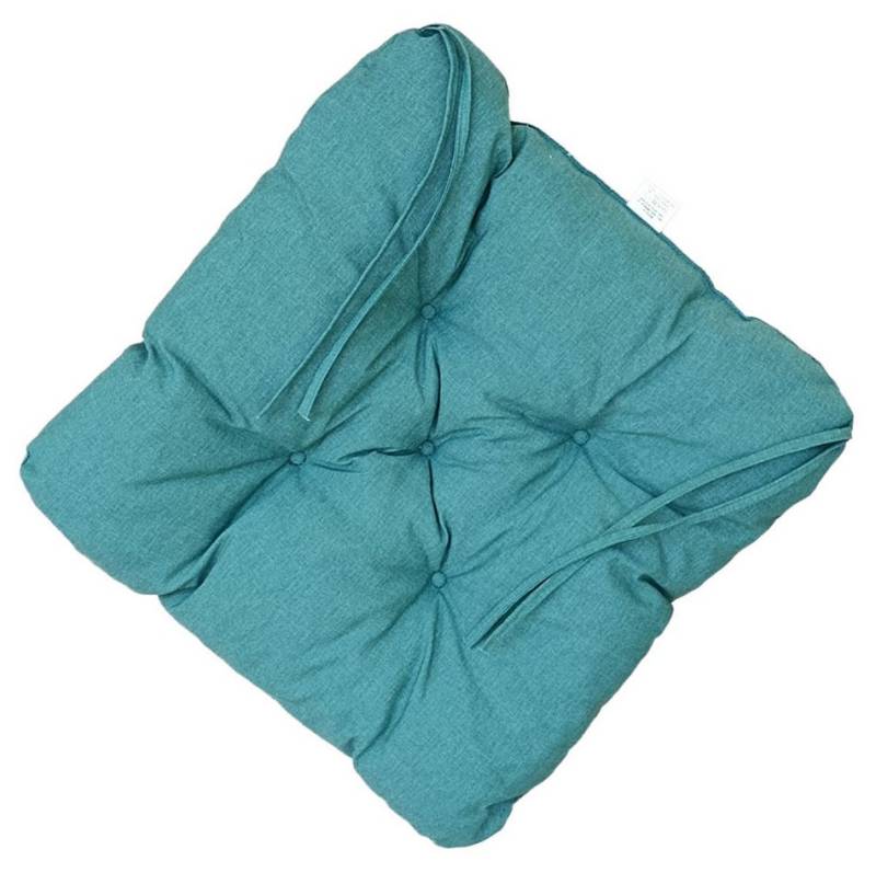 Rattani Sitzkissen Stuhlkissen Sitzkissen Klara 40 x 40 x 8 cm Stoff Uni LIving, Stuhlkissen in 14 verschiedenen fröhlichen Farben . von Rattani