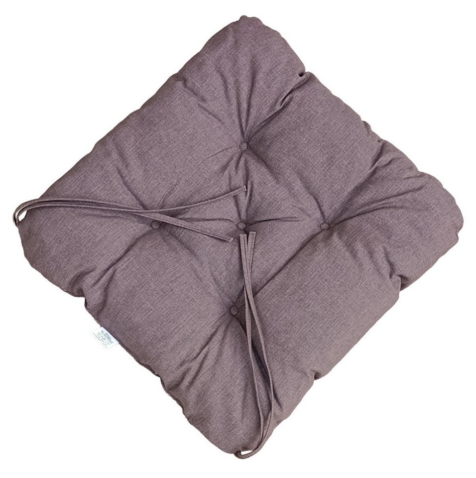 Rattani Sitzkissen Stuhlkissen Sitzkissen Klara 40 x 40 x 8 cm Stoff Uni LIving, Stuhlkissen in 14 verschiedenen fröhlichen Farben . Rattani Sitzkissen Stuhlkissen Sitzkissen Klara 40 x 40 x 8 cm Stoff Uni LIving, Stuhlkissen in 14 verschiedenen fröhlichen Farben . von Rattani