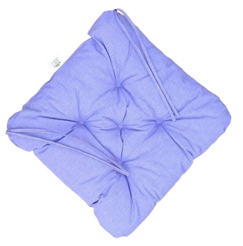 Rattani Sitzkissen Stuhlkissen Sitzkissen Klara 40 x 40 x 8 cm Stoff Uni LIving, Stuhlkissen in 14 verschiedenen fröhlichen Farben . von Rattani