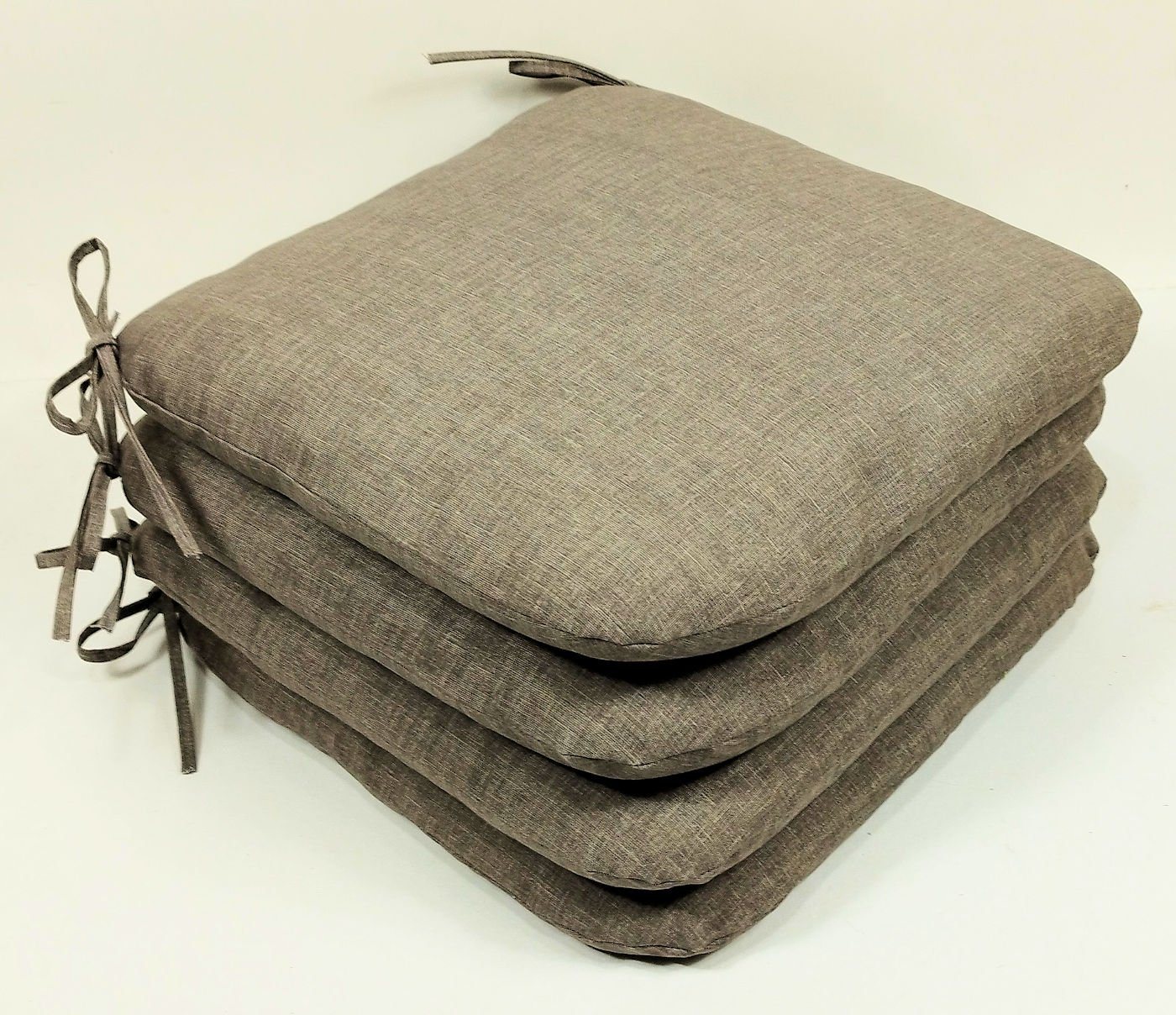 Rattani Stuhlkissen Sitzkissen Stuhlkissen Billy 40 x 40 cm dunkel grau, Set 4 Rattani Stuhlkissen Sitzkissen Stuhlkissen Billy 40 x 40 cm dunkel grau, Set 4 von Rattani