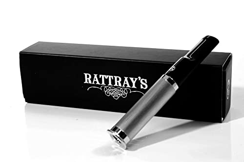 Zigarettenspitze Rattray's 6 mm aus Kupfer verchromt in silbergrau matt schwarz von Rattray's