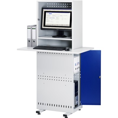 Computerstation SlimLine M2 650x350x1675 von Rau.