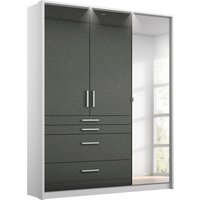 rauch Drehtürenschrank "Kleiderschrank Schrank Garderobe Garderobenschrank Topseller HOMBURG" inkl. Passepartout, oberer Schubkasten mit Einteilung MADE IN GERMANY von Rauch