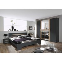 rauch Schlafzimmer-Set "Rubi", (Set, 4 St.), mit Schrank, Bett 180x200 cm und 2 Nachttischen von Rauch