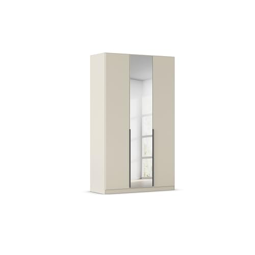 Rauch Möbel Alabama, Kleiderschrank, Garderobe, 3-türig, Spiegel, Zubehör Premium, 2 Kleiderstangen, 5 Einlegeböden, Schubladeneinsatz, Farbe Beige, Griff Grau metallic, 136x210x54cm Rauch Möbel Alabama, Kleiderschrank, Garderobe, 3-türig, Spiegel, Zubehör Premium, 2 Kleiderstangen, 5 Einlegeböden, Schubladeneinsatz, Farbe Beige, Griff Grau metallic, 136x210x54cm von Rauch Möbel