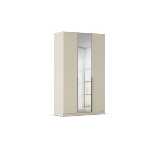 Rauch Möbel Alabama, Kleiderschrank, Garderobenschrank, 3-türig, Spiegel, Zubehör Basic, 2 Kleiderstangen, 4 Einlegeböden, Farbe Beige, Griff Grau metallic, 136x229x54cm Rauch Möbel Alabama, Kleiderschrank, Garderobenschrank, 3-türig, Spiegel, Zubehör Basic, 2 Kleiderstangen, 4 Einlegeböden, Farbe Beige, Griff Grau metallic, 136x229x54cm von Rauch Möbel