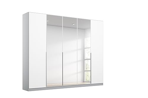 Rauch Möbel Alabama Drehtürenschrank Schrank Kleiderschrank Weiss / Grau mit Spiegel, 5-türig, Inklusive Zubehörpaket Classic, 3 Kleiderstangen, 6 Einlegeböden, BxHxT 226x229x54 cm Rauch Möbel Alabama Drehtürenschrank Schrank Kleiderschrank Weiss / Grau mit Spiegel, 5-türig, Inklusive Zubehörpaket Classic, 3 Kleiderstangen, 6 Einlegeböden, BxHxT 226x229x54 cm von Rauch Möbel