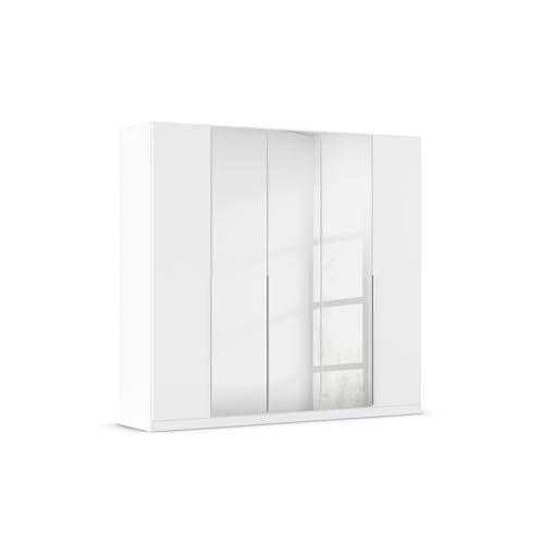 Rauch Möbel Alabama Schrank Kleiderschrank Drehtürenschrank Weiß mit Spiegel 5-türig inklusive Zubehörpaket Premium 3 Kleiderstangen, 6 Einlegeböden, 1 Schubkasteneinsatz BxHxT 226x210x54 cm Rauch Möbel Alabama Schrank Kleiderschrank Drehtürenschrank Weiß mit Spiegel 5-türig inklusive Zubehörpaket Premium 3 Kleiderstangen, 6 Einlegeböden, 1 Schubkasteneinsatz BxHxT 226x210x54 cm von Rauch Möbel