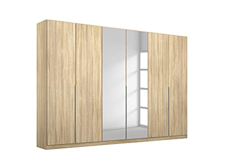 Rauch Möbel Alabama Schrank Kleiderschrank Eiche Sonoma Spiegel, Holz, 6-türig, Inklusive Zubehörpaket Superior, 3 Kleiderstangen, 6 Einlegeböden, 3 Schubladen, 1 Wäscheeinteilung, BxHxT 271x210x54 cm Rauch Möbel Alabama Schrank Kleiderschrank Eiche Sonoma Spiegel, Holz, 6-türig, Inklusive Zubehörpaket Superior, 3 Kleiderstangen, 6 Einlegeböden, 3 Schubladen, 1 Wäscheeinteilung, BxHxT 271x210x54 cm von Rauch Möbel