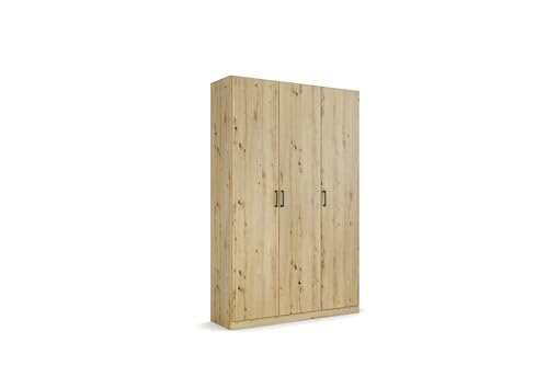 Rauch Möbel Allrounder Schrank, Holzwerkstoff, Eiche Artisan, 136x197x41 von Rauch Möbel