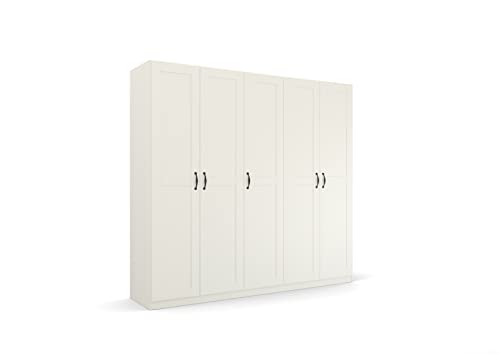 Rauch Möbel Cottage by Quadra Spin Schrank Drehtürenschrank, Landhausstil, Weiß, 5-trg., inkl. 3 Kleiderstangen, 5 Einlegeböden, BxHxT 226x210x54 cm Rauch Möbel Cottage by Quadra Spin Schrank Drehtürenschrank, Landhausstil, Weiß, 5-trg., inkl. 3 Kleiderstangen, 5 Einlegeböden, BxHxT 226x210x54 cm von Rauch Möbel