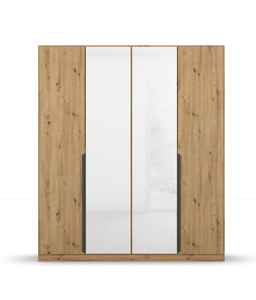 Rauch Möbel Kleiderschrank Drehtürenschrank Artemis, mit Glastüren, Eiche Artisan / weiß Drehtürenschrank, Schrank, Kleiderschrank, Breite 185 cm Rauch Möbel Kleiderschrank Drehtürenschrank Artemis, mit Glastüren, Eiche Artisan / weiß Drehtürenschrank, Schrank, Kleiderschrank, Breite 185 cm von Rauch Möbel