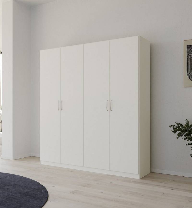 Rauch Möbel Kleiderschrank Kleiderschrank Drehtürenschrank Quadra-Spin, alpinweiß, verschiedene von Rauch Möbel