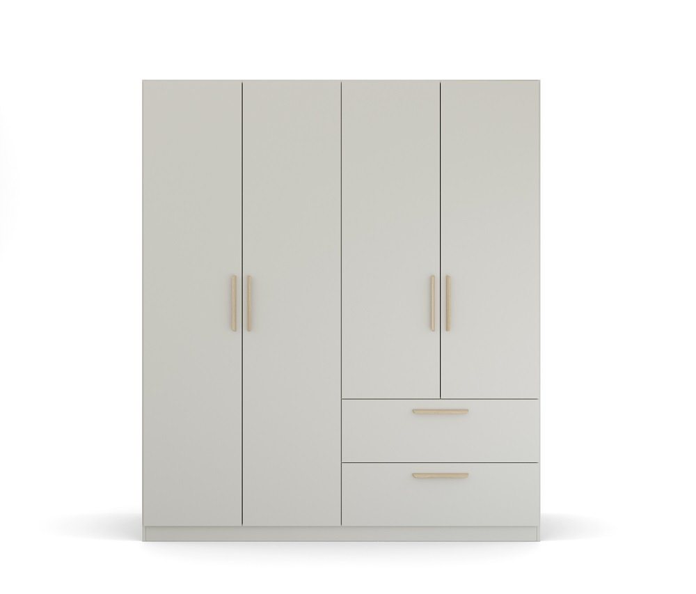 Rauch Möbel Kleiderschrank Kleiderschrank Drehtürenschrank Quadra-Spin, mit Schubkästen, seiden Rauch Möbel Kleiderschrank Kleiderschrank Drehtürenschrank Quadra-Spin, mit Schubkästen, seiden von Rauch Möbel