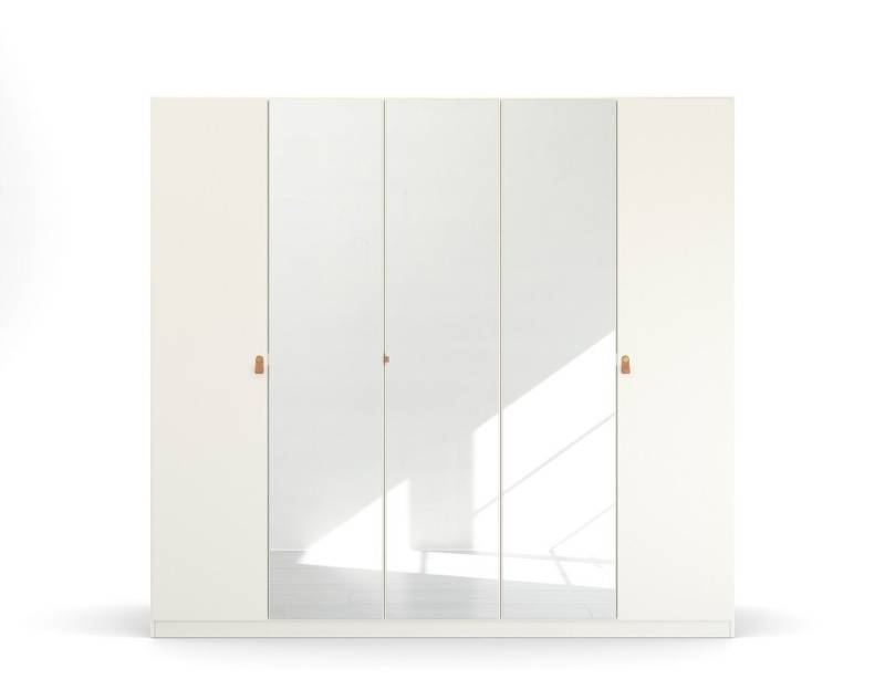 Rauch Möbel Kleiderschrank Kleiderschrank Drehtürenschrank Quadra-Spin, mit Spiegeltüren, alpin von Rauch Möbel
