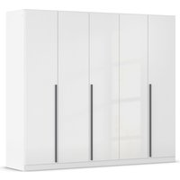rauch Alba Kleiderschrank 5-türig, Farbe Hochglanz Weiß/Weiß Breite 226 cm rauch Alba Kleiderschrank 5-türig, Farbe Hochglanz Weiß/Weiß Breite 226 cm von Rauch Möbel