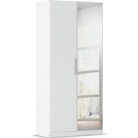 rauch Minosa Schuhschrank 2-türig, mit Spiegel, Farbe Weiß Breite 91 cm von Rauch Möbel