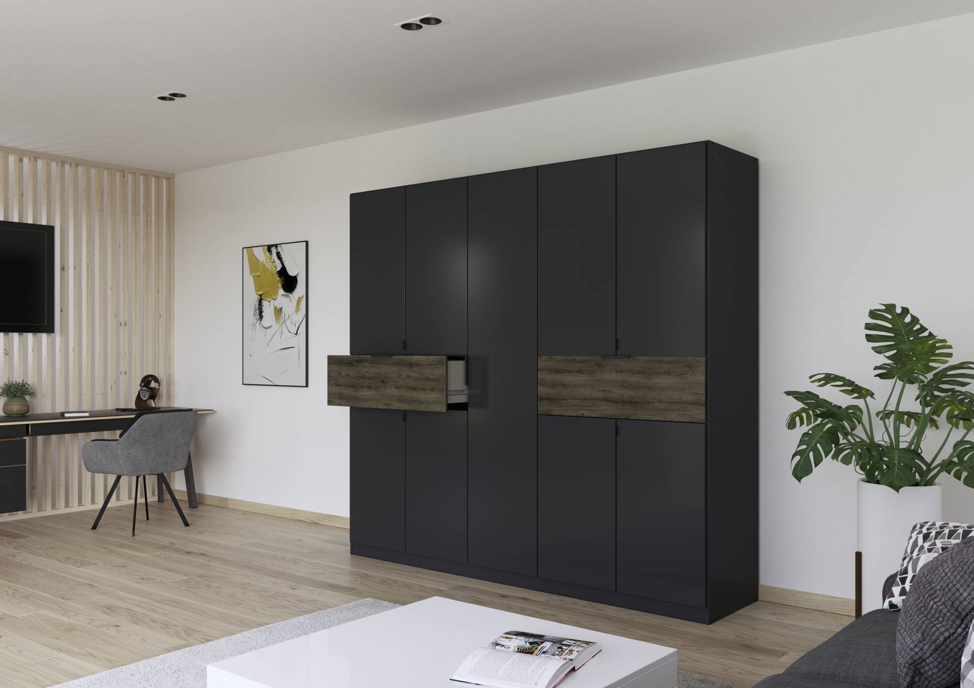 Drehtürenschrank von Rauch Möbelwerke