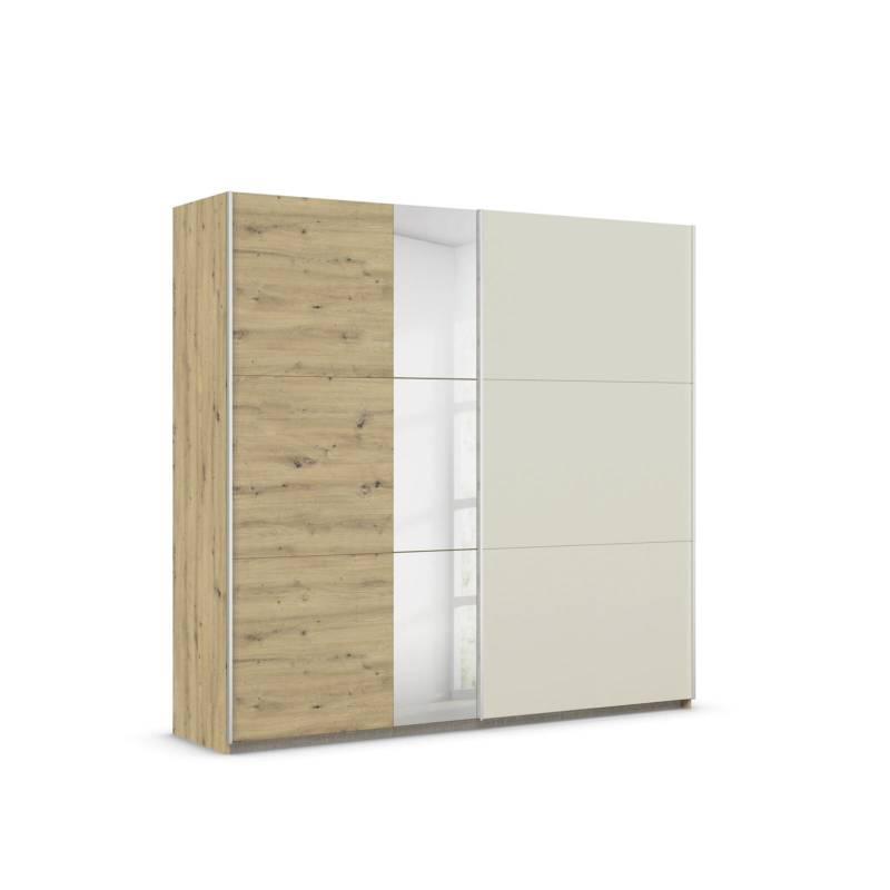 Rauch Möbelwerke Schwebetürenschrank MONZA ca. B218 H210 T59 cm in Front Dekor-Druck Eiche von Rauch Möbelwerke