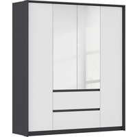 rauch Drehtürenschrank "Mainz mit Spiegel und Passepartout" optional mit Beleuchtung, Außentüren mit Push-to-Open Funktion rauch Drehtürenschrank "Mainz mit Spiegel und Passepartout" optional mit Beleuchtung, Außentüren mit Push-to-Open Funktion von Rauch