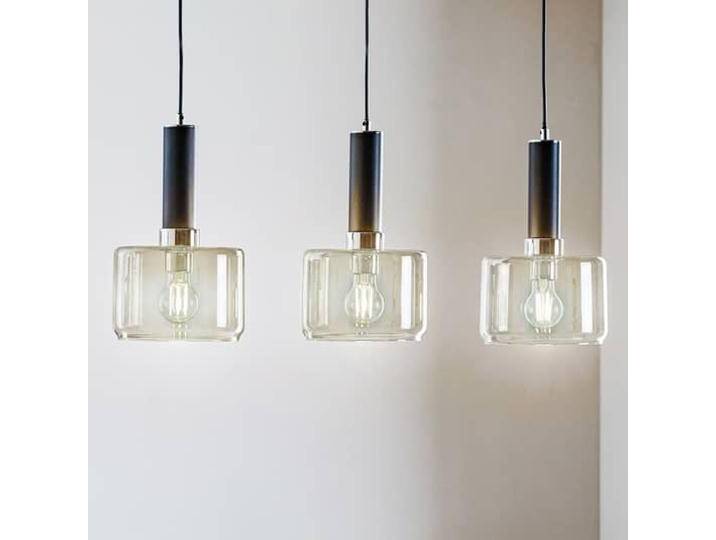 B-Ware Euluna Hängeleuchte Hängeleuchte Lampe Leuchte Viva Rauch/Schwarz/Chrom 3 Fla463 B-Ware von Rauch