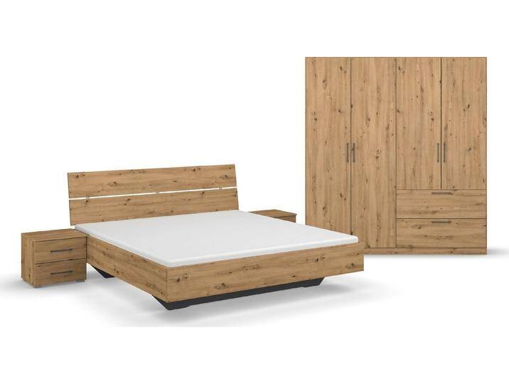 INOSIGN BY RAUCH Schlafzimmer-Set Komplettschlafzimmer Schlafzimmer Challenger (Set 4-teilig), Schrank 2 Breiten, Bett 3 Breiten, 2 Nachttische MADE IN GERMANY, braun von Rauch