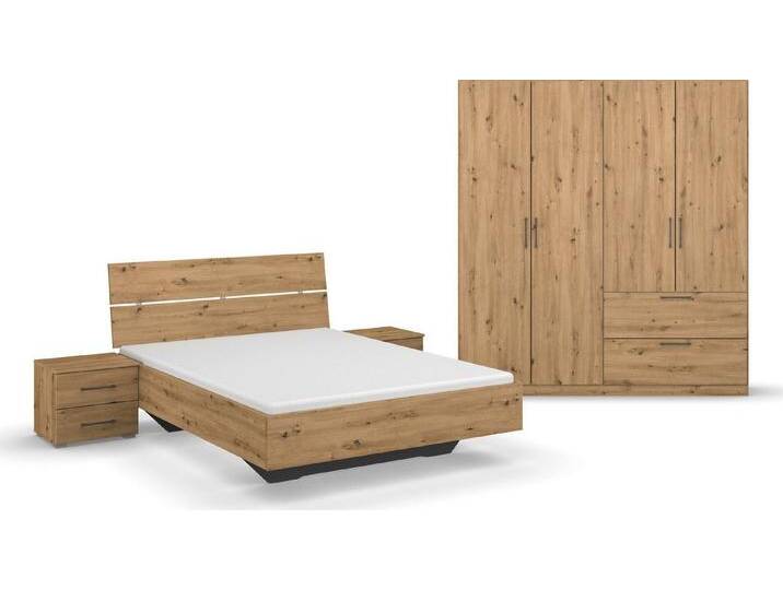 INOSIGN BY RAUCH Schlafzimmer-Set Komplettschlafzimmer Schlafzimmer Challenger (Set 4-teilig), Schrank 2 Breiten, Bett 3 Breiten, 2 Nachttische MADE IN GERMANY, braun von Rauch