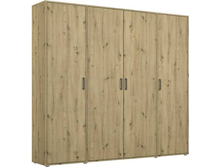 Kleiderschrank RAUCH VOYAGER Otto´s Choice Garderobe Wäscheschrank TOPSELLER Schlafzimmer , braun (eiche artisan), B:187cm H:194cm T:53cm, Holzwerkstoff, Schränke, Schrank mit modernen Griffen in viel Stauraum MADE IN GERMANY von Rauch