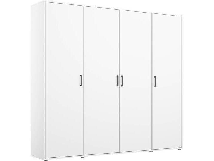 Kleiderschrank RAUCH VOYAGER Otto´s Choice Garderobe Wäscheschrank TOPSELLER Schlafzimmer , weiß (alpinweiß), B:187cm H:194cm T:53cm, Holzwerkstoff, Schränke, Schrank mit modernen Griffen in viel Stauraum MADE IN GERMANY von Rauch