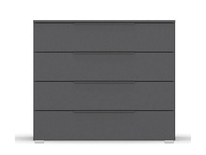 Kommode Monostar mit Schubkästen grau metallic 93 x 81 x 42 cm von Rauch